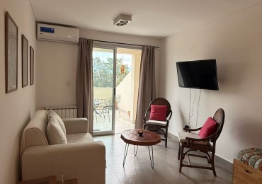 AMOBLADO CON TERRAZA PROPIA DOS DORMITORIOS AMENITIES
